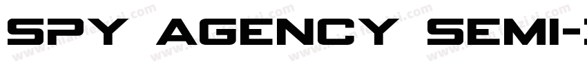 Spy Agency Semi-Ital字体转换